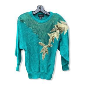 Vintage Angenie Beaded Sweater‎